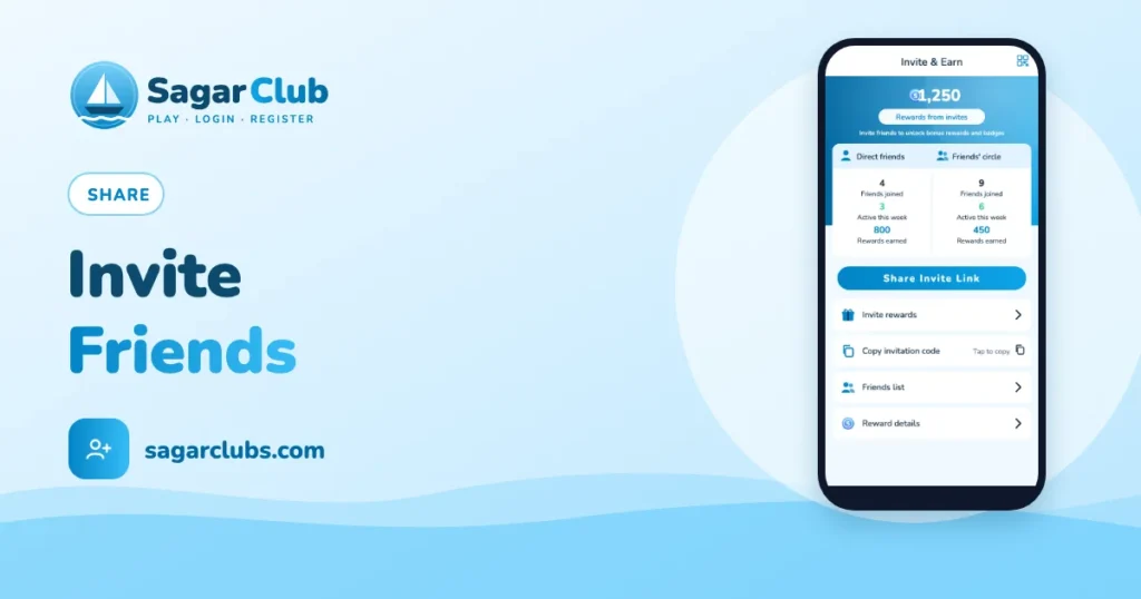 Sagar Club friends guide banner