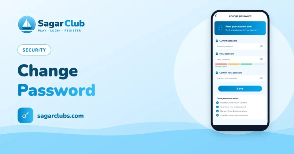 Sagar Club password guide banner